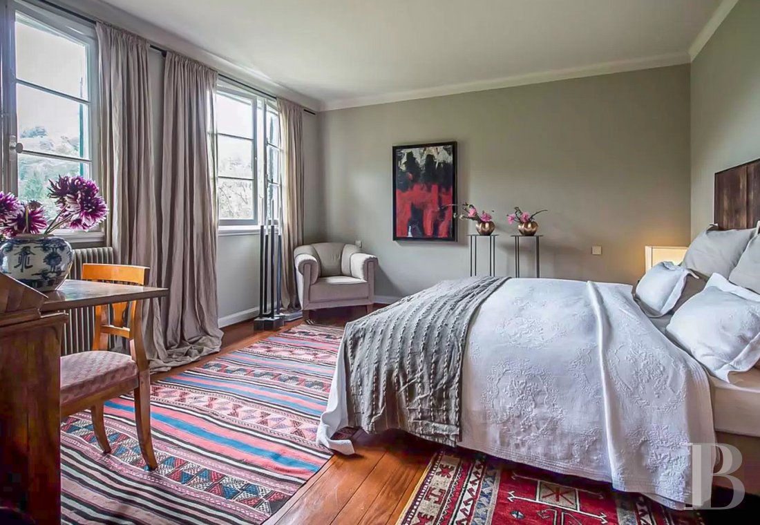 Dans les Vosges du Nord,  un ancien pavillon de chasse du 19e siècle transformé en confortable maison alsacienne traditionnelle - photo  n°13